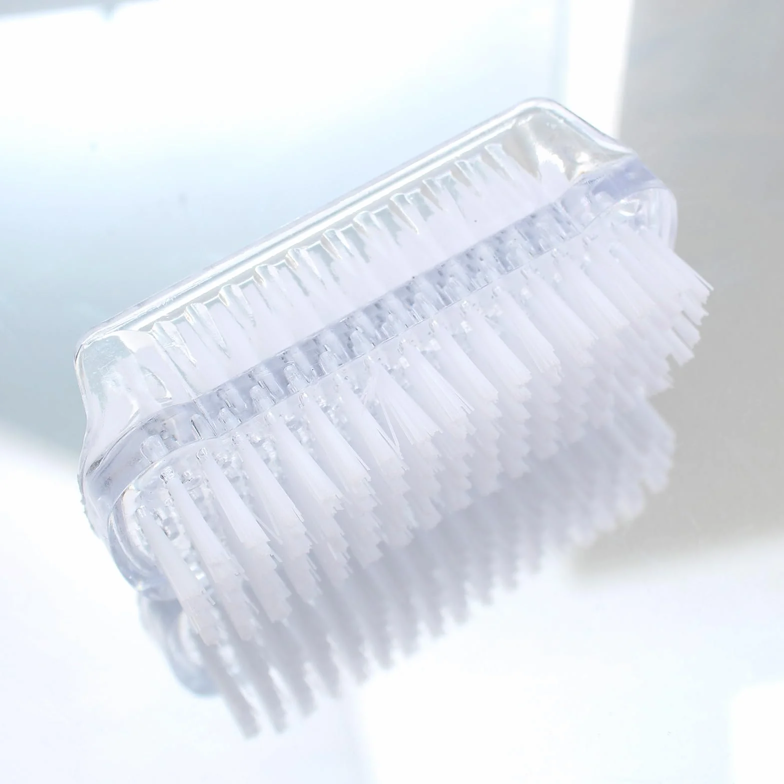 Spazzola Per Unghie Plastica Universale per Pulizia Mani 2 Pezzi