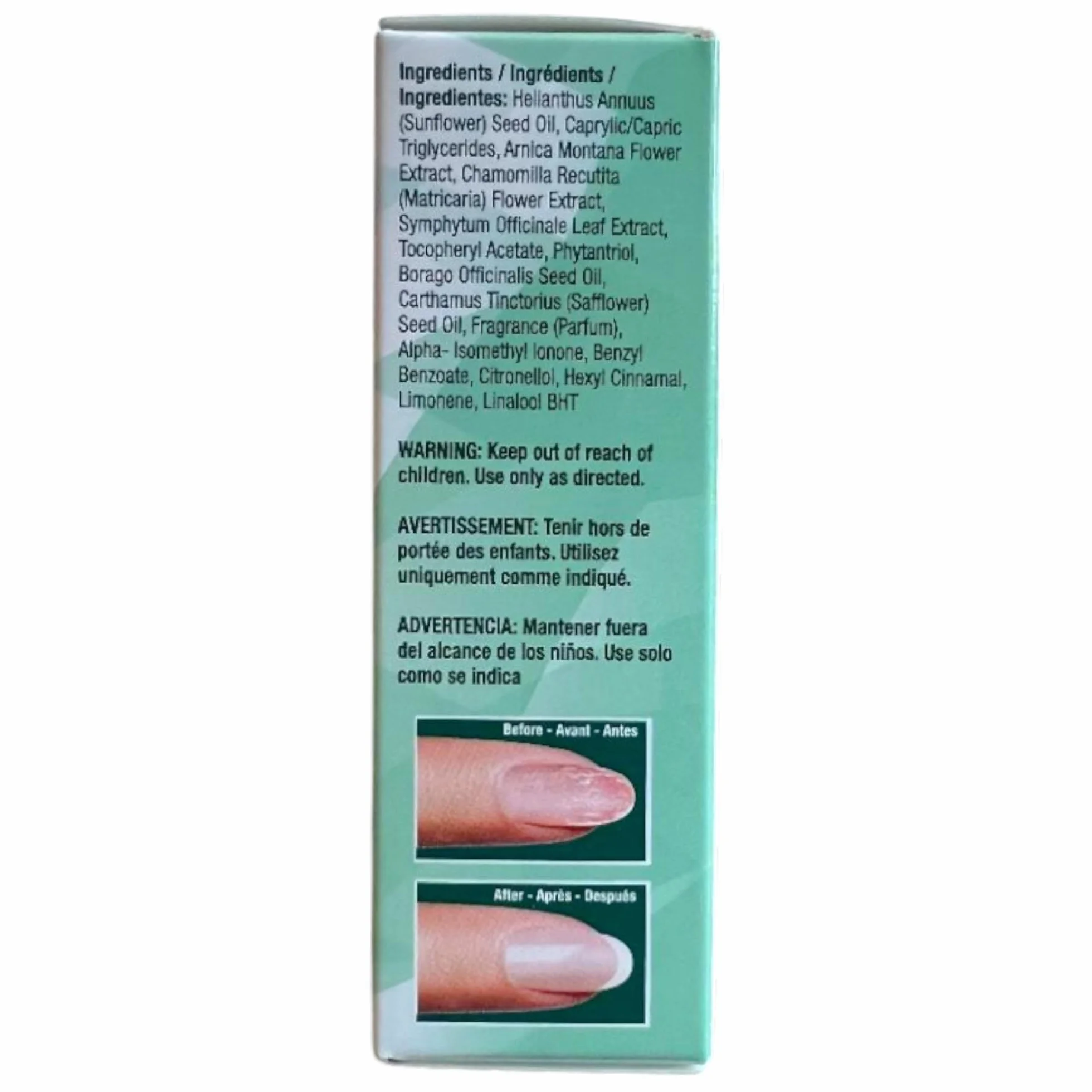 IBD Reconstrux Olio per la cura delle unghie, 3,70 ml - MADE IN USA - Potenziatore della crescita delle unghie - Crescita delle unghie con fitantriolo per unghie forti - Rigenera le unghie danneggiate