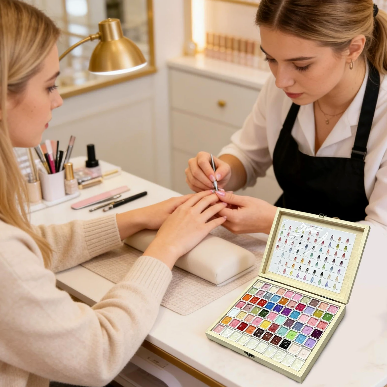 Gel Per Pittura Sulle Unghie Per Manicure Artistica A Tamponamento Da 70 | Per Gel Da Pittura Per Feste Spa Studio Salone Casa Viaggio Principianti Donne E Ragazze