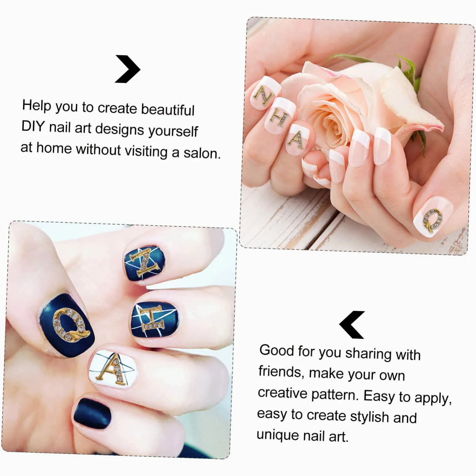 2 Set Charm Per Unghie Con Decorazioni Per Nail Art E Accessori Creativi Per Manicure E Crafting 2 Scatole*2