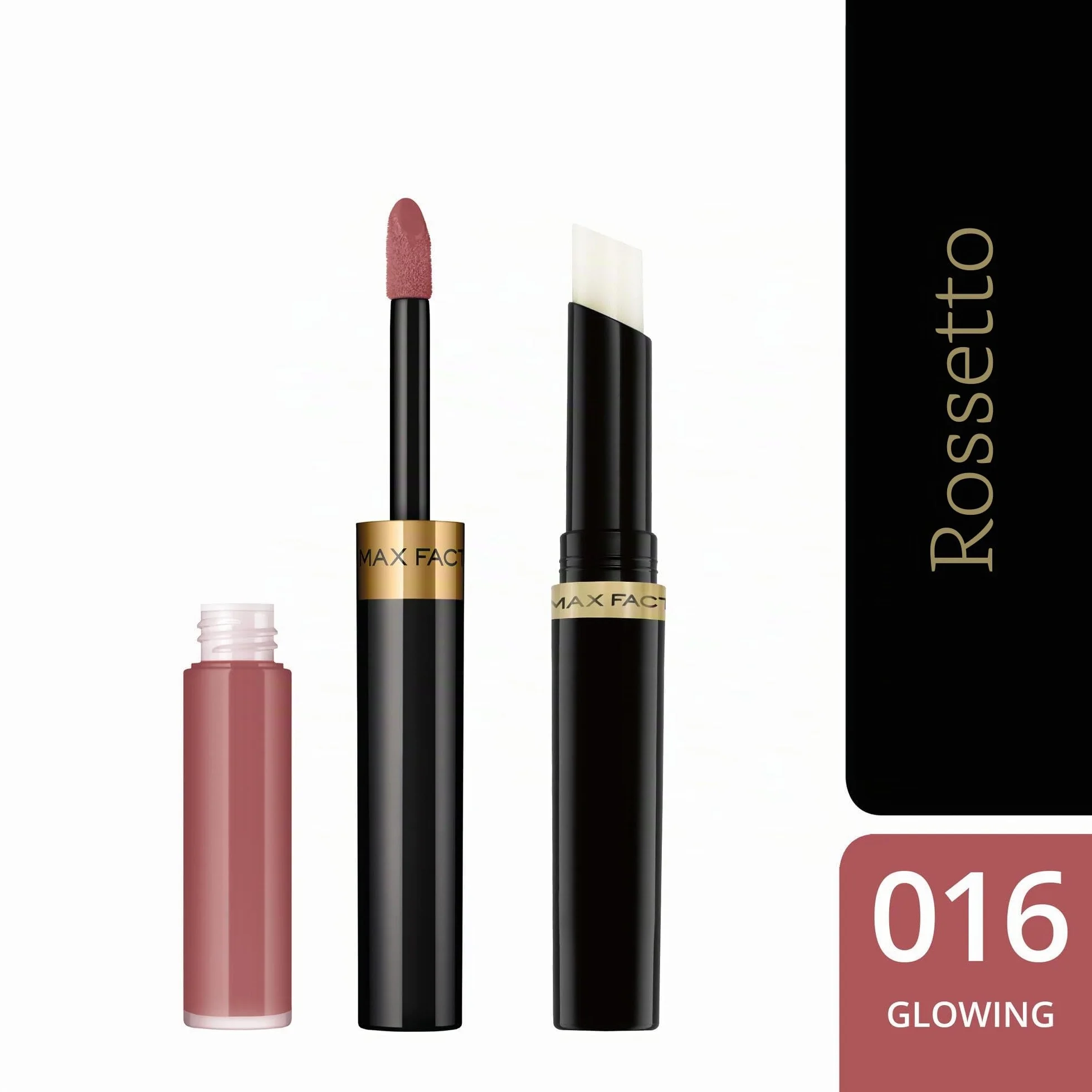 Max Factor Lipfinity Lip Colour Rossetto Lunga Durata Nuance 016 Glowing 2.3 ml 1.9 g