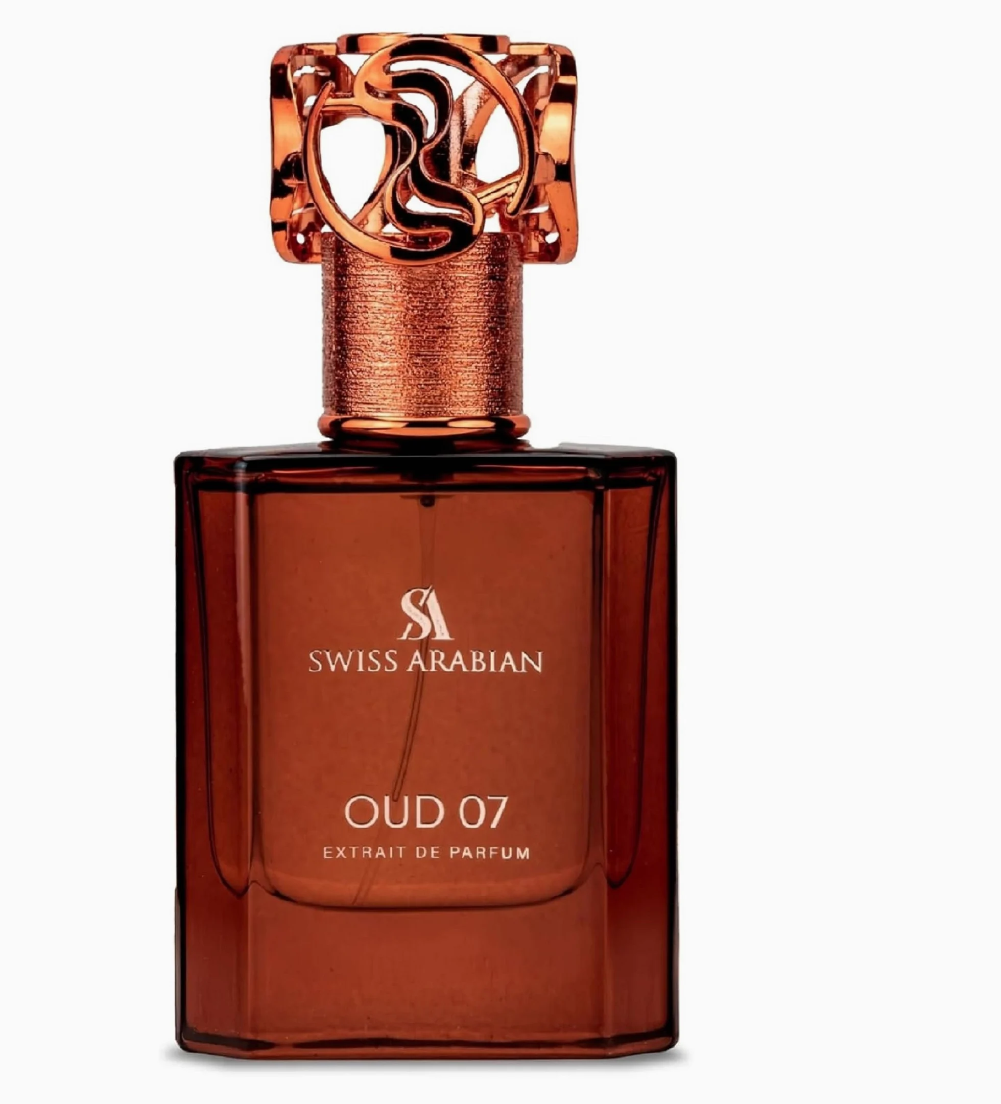 SWISS ARABIAN Oud 07 – Prodotti di lusso di Dubai – Eau de Parfum duraturo e addirittura seducente – Un profumo di alta qualità – Il lussuoso profumo dell'Arabia –