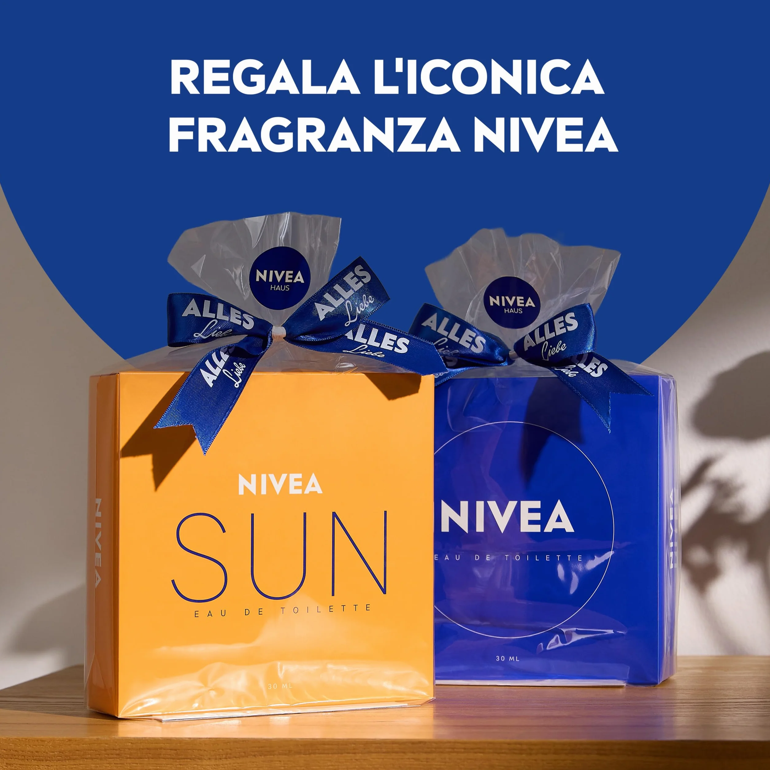 NIVEA Creme Eau de Toilette 30 ml, Profumo donna e uomo unisex dall'iconica fragranza di crema idratante NIVEA Creme, Acqua profumata dalle note floreali con cofanetto ideale come idea regalo