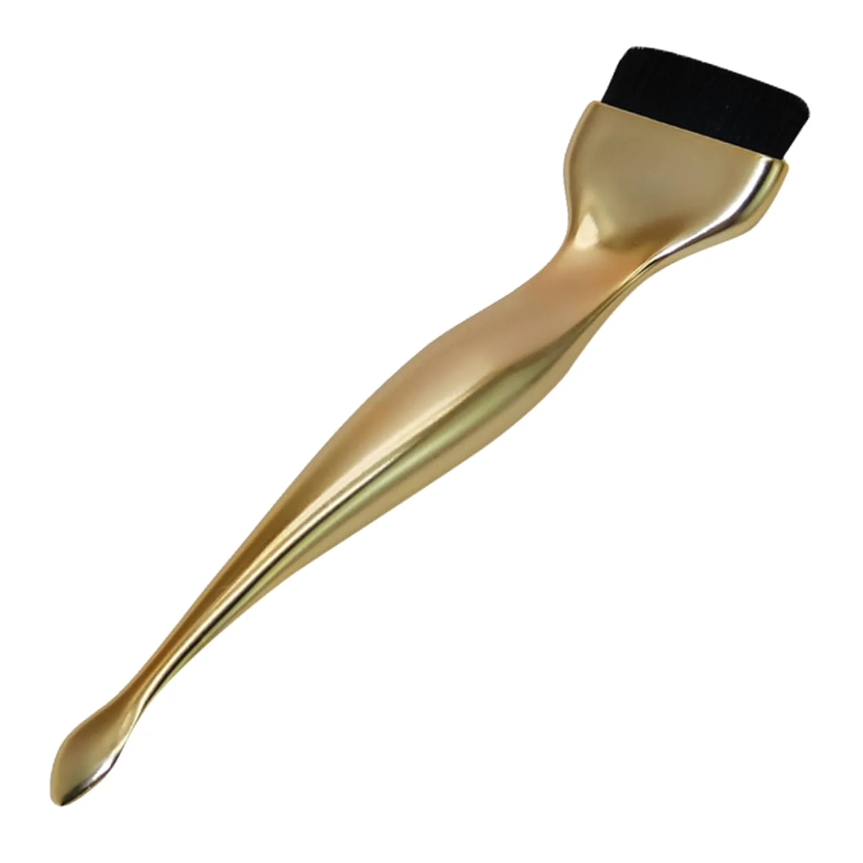 FRCOLOR 5 pennelli per fondotinta, pennelli per trucco per pennello, piccolo pennello liquido per fondotinta, liquido portatile, senza lasciare traccia, piatto