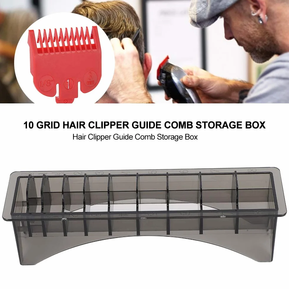 Supporto per clipper, custodia per pettine per clipper, protezioni per barbiere professionali per tosatrici universali