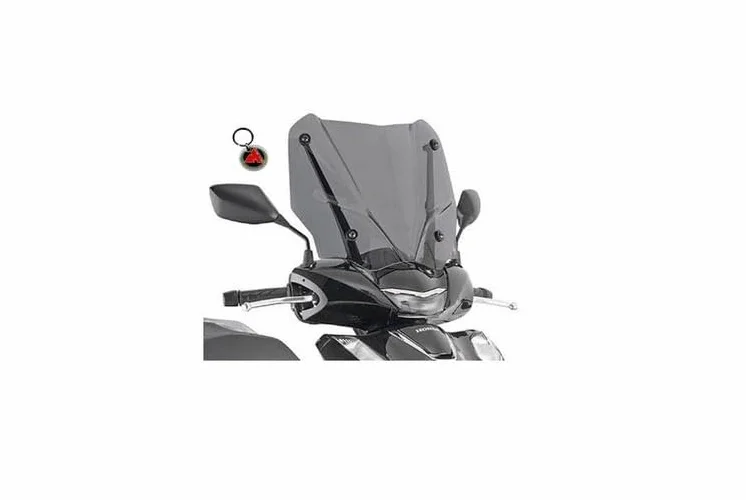 Cupolino Fumo Compatibile Honda SH 125 150 2020-2024 Montaggio su Attacchi Originali
