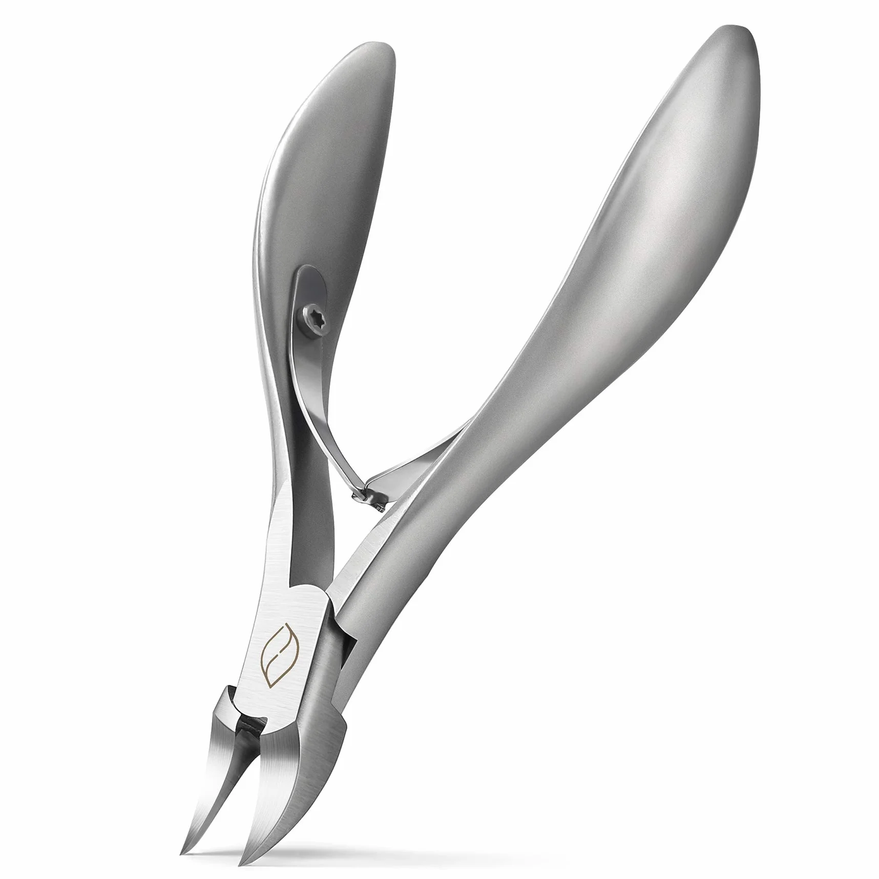 FERYES Tagliaunghie per Unghie Spesse, Funghi o Unghie Incarnite - Heavy Duty 4R13 in Acciaio inox -Tronchesino per Unghia Ingrossate per Uomini,Donne, Anziani, Adulti,FL-N200, Argento