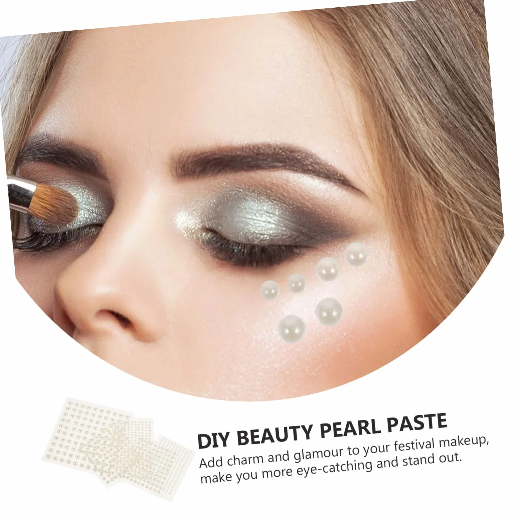 CALLARON 3 Set Adesivi Adesive Per Decorazioni Facciali E Unghie Per Nail Art E Make Up Feste E Speciali 10 Fogli*3