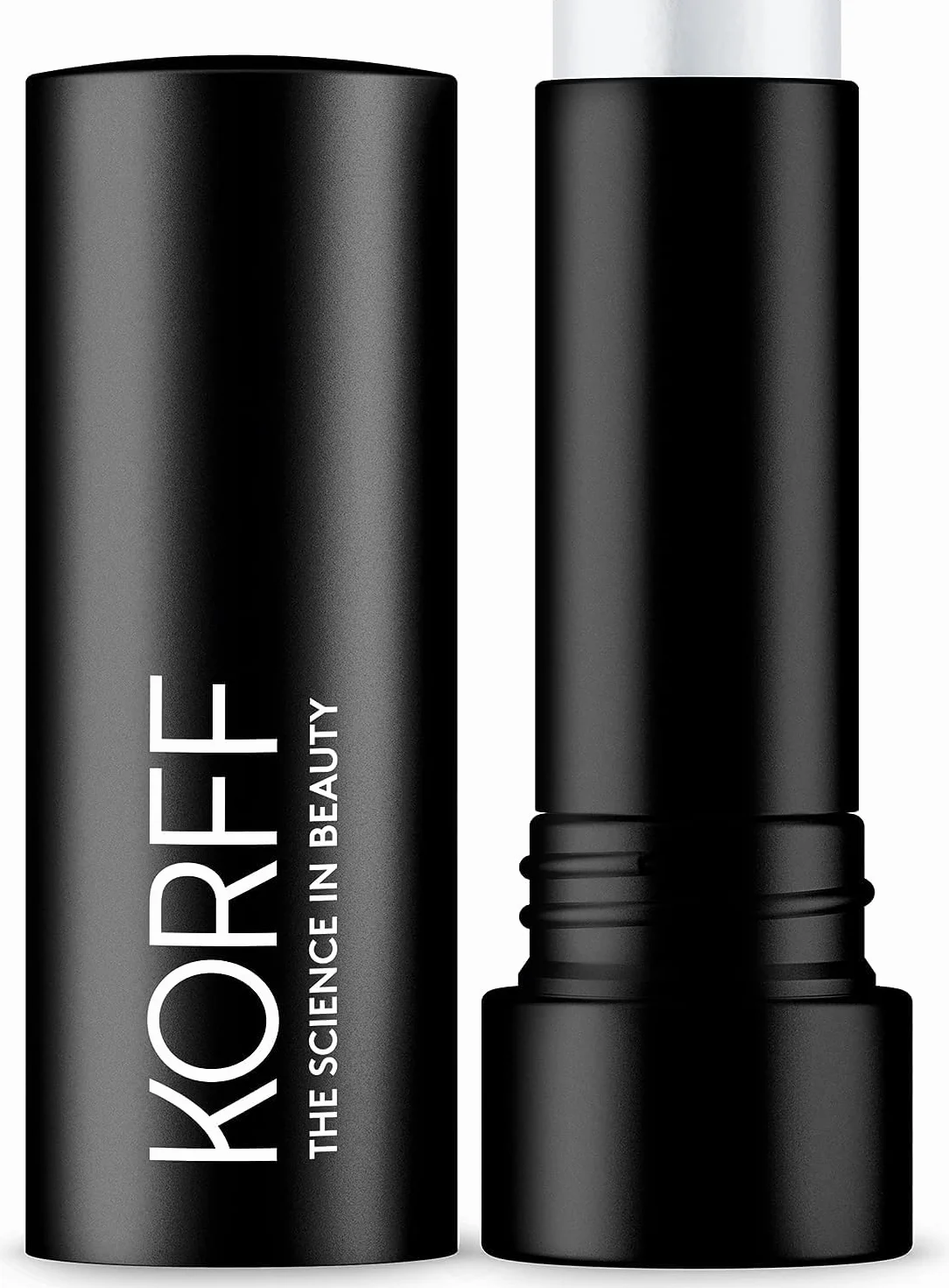 Korff Balsamo Labbra Idratante e Riparatore, Idrata le Labbra con Acido Ialuronico e Vitamina E, Texture Sottile e Trasparente, Confezione da 4ml