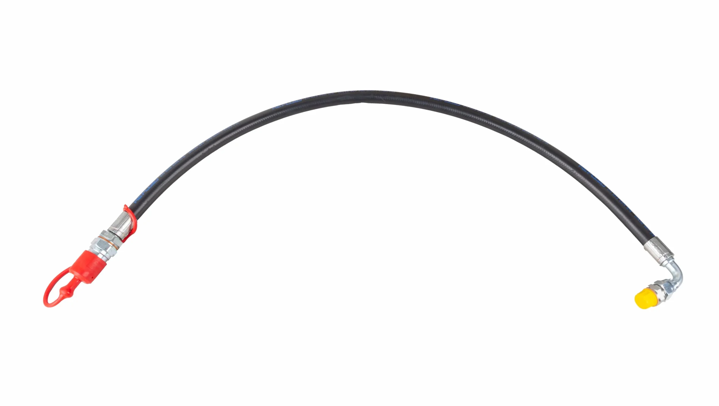 Kit Tubi Idraulici 3/8" 2SN con Valvola di Blocco 2x900 mm Made in Italy