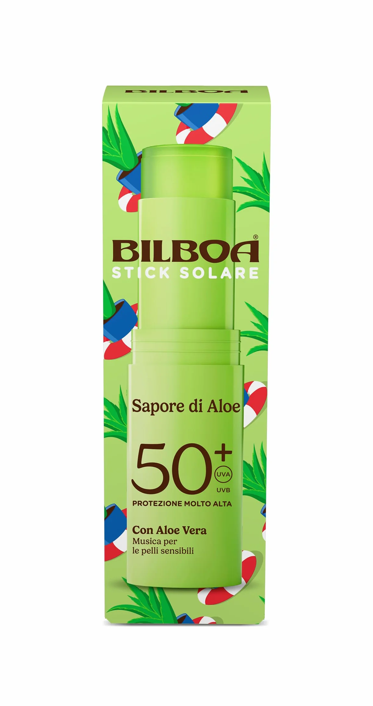 Bilboa Sapore di Aloe Stick Solare SPF 50+ Protezione Solare 20 ml