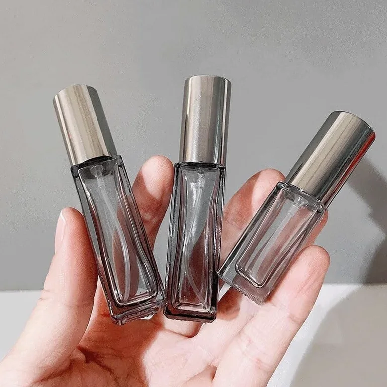 Mini Bottiglie di Profumo da Viaggio, Atomizzatore di Profumo 2 Pezzi Flacone Spray di Profumo 5ml 9ml Atomizzatore di Vetro Vuoto Portatile Fiala di Campione Bottiglia Ricaricabile da Viaggio Ricaric