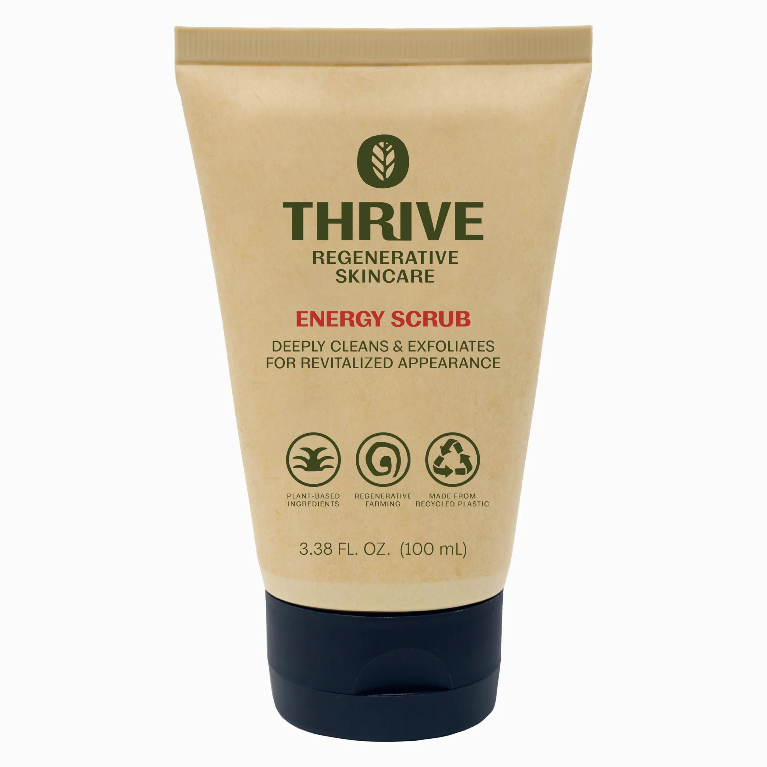 Natural Men’s Face Scrub – Exfoliating Face Wash for Men with Unique Premium Natural Ingredients for Healthier Skin – Unclogs Pores & Helps Prevent Ingrown Hairs – Natural Face Scrub for Men