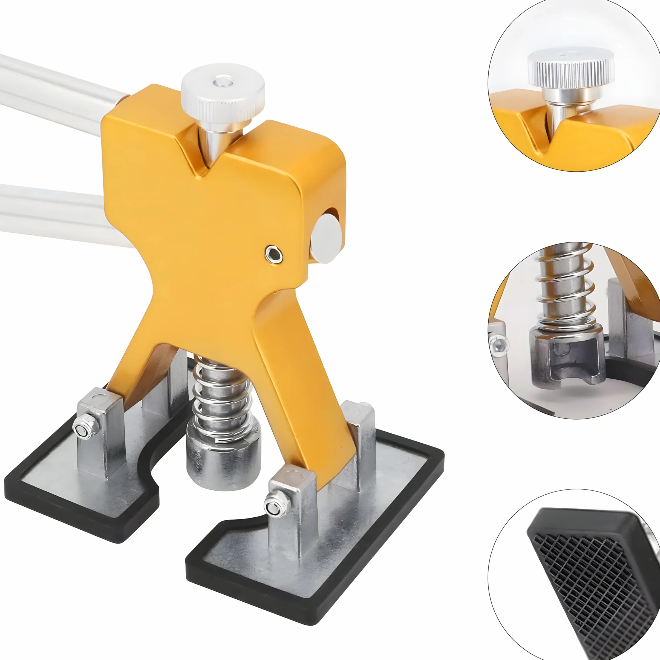 Retoo Kit Riparazione Ammaccature Auto 42 Pezzi Martello Scorrevole Rimuovere Danni Senza Vernice