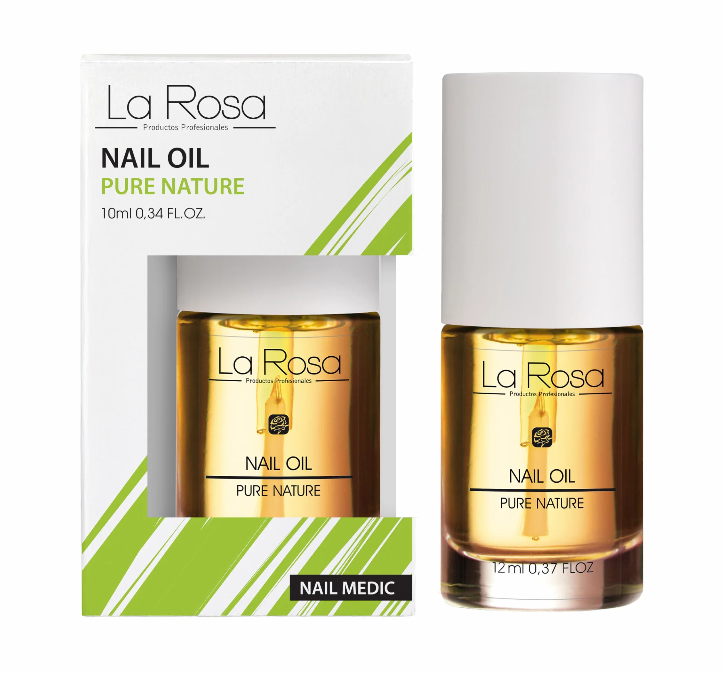 LaRosa OLIO PER CUTICOLE con Mandorle Dolci, Argan e Jojoba – 10 ml