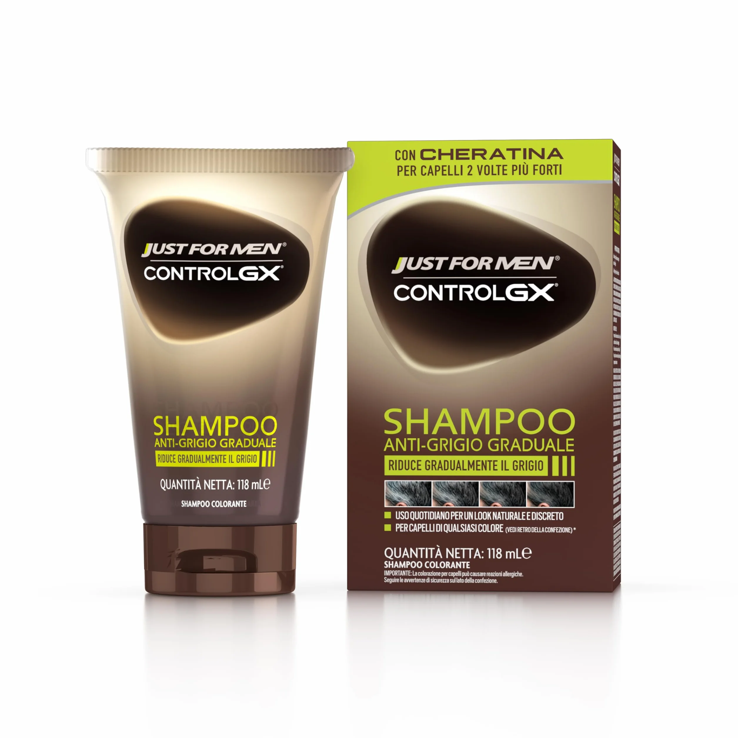 Just For Men Control GX Shampoo Colorante Uomo 118 ml