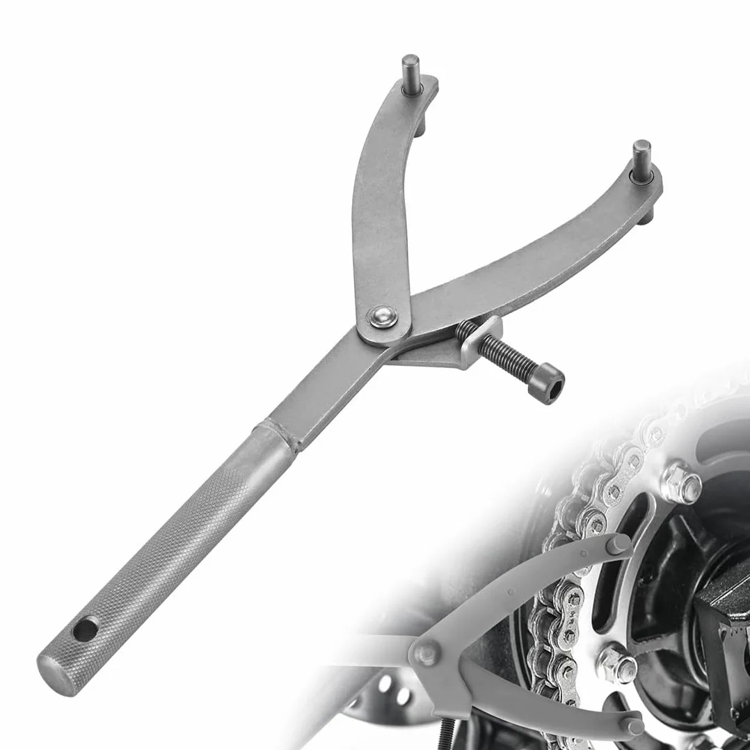 Chiave Blocca Volano per Moto, Strumento Rimozione Variatore, Tipo Y Regolabile