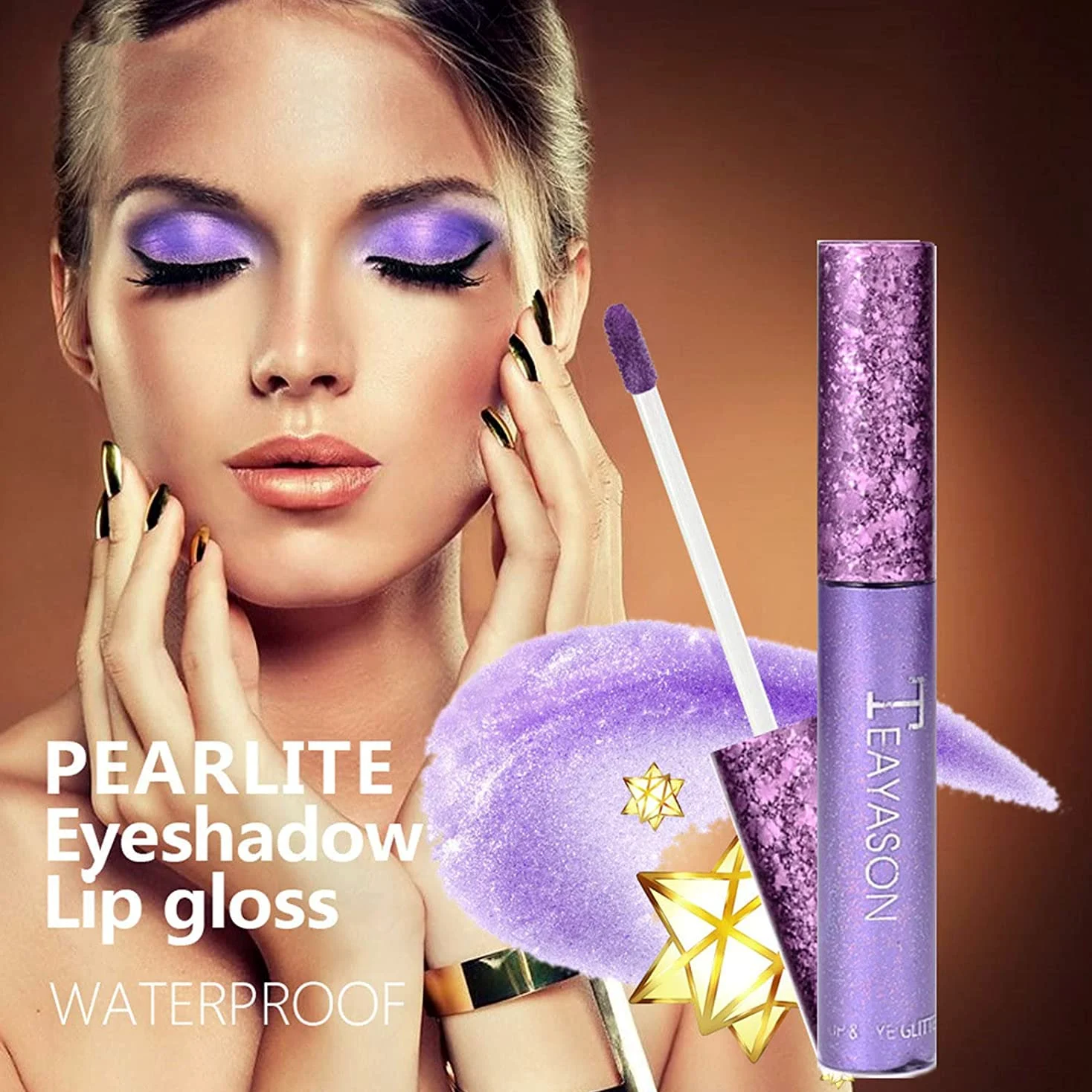 11 Colori Liquido Glitter Set di ombretto Set, Shimmer Metallic Eyeshadow Effetto a Lunga Durata Effetto duraturo Acqua Punto di Ombra a Prova di Acqua Lucida (Color : 11color)