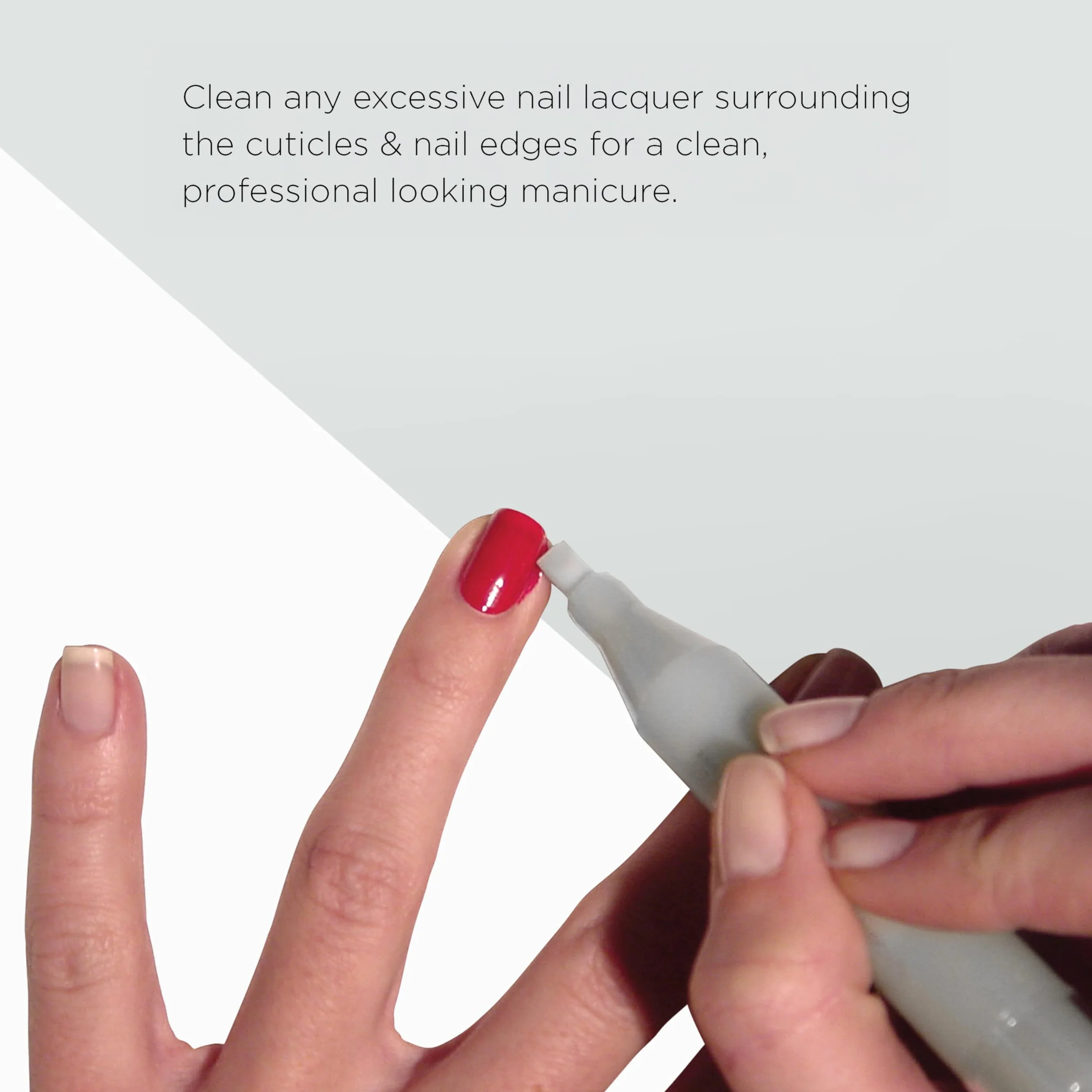 OPI Correct & Clean Up Pen, Penna Correttore, Rimuove le Sbavature di Smalto, Ricaricabile, 4ml