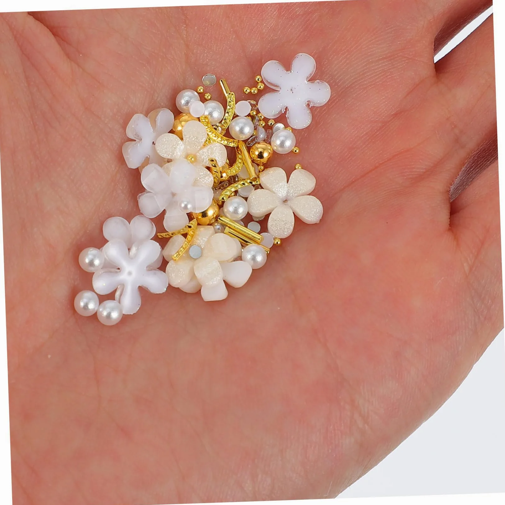 2 Set Decorazioni Per Unghie Resina Charm Per Nail Art Per Manicure E Decorazioni Te Per Casa E Salone 6 Scatole*2