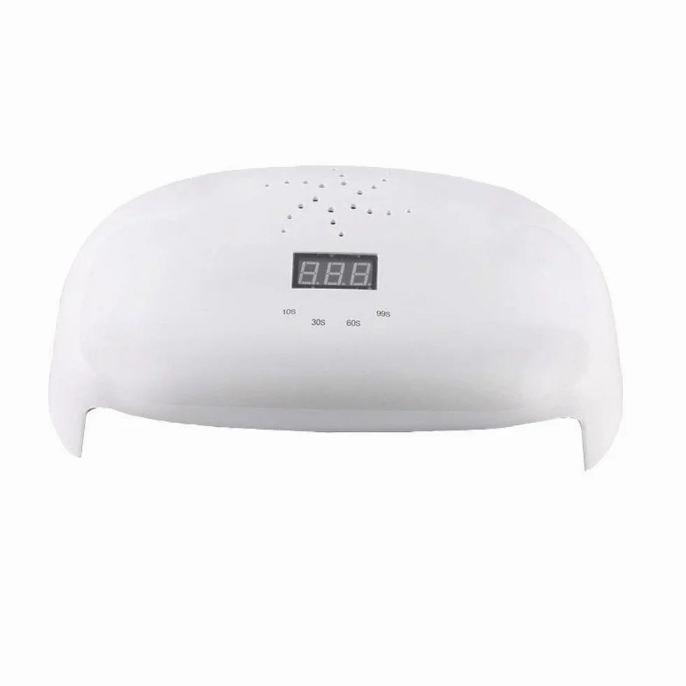 Smalto for Unghie-Smalto for Gel con e asciuga Unghie Asciugacapelli Professionale for Tutti i Gel Adatto a Piedi a Due Mani con sensore Timer