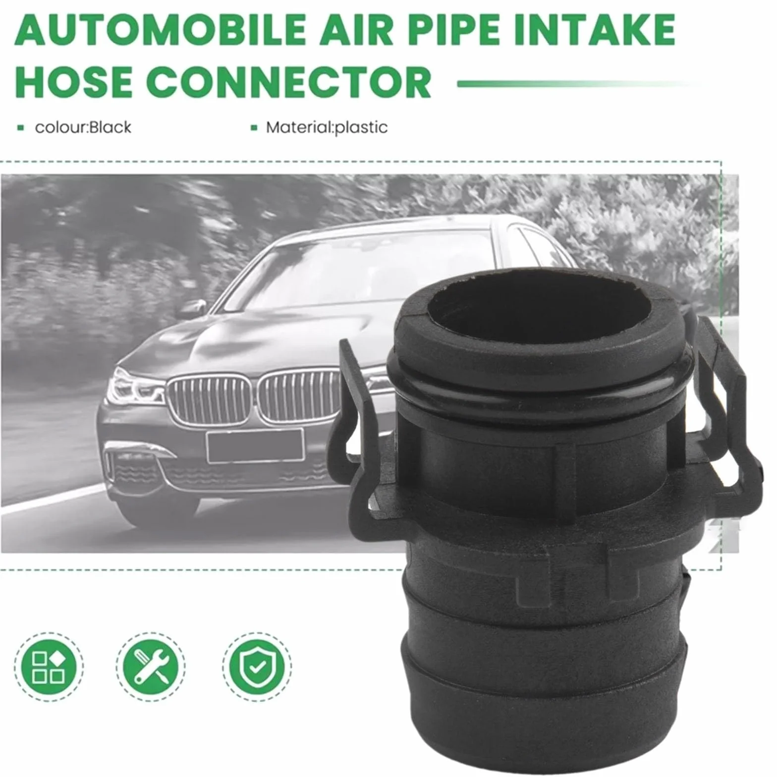 Tubo di flusso del filtro dell'aria in plastica per Focus 1.6 TDCi 2003-2012 e C-Max 2003-2007