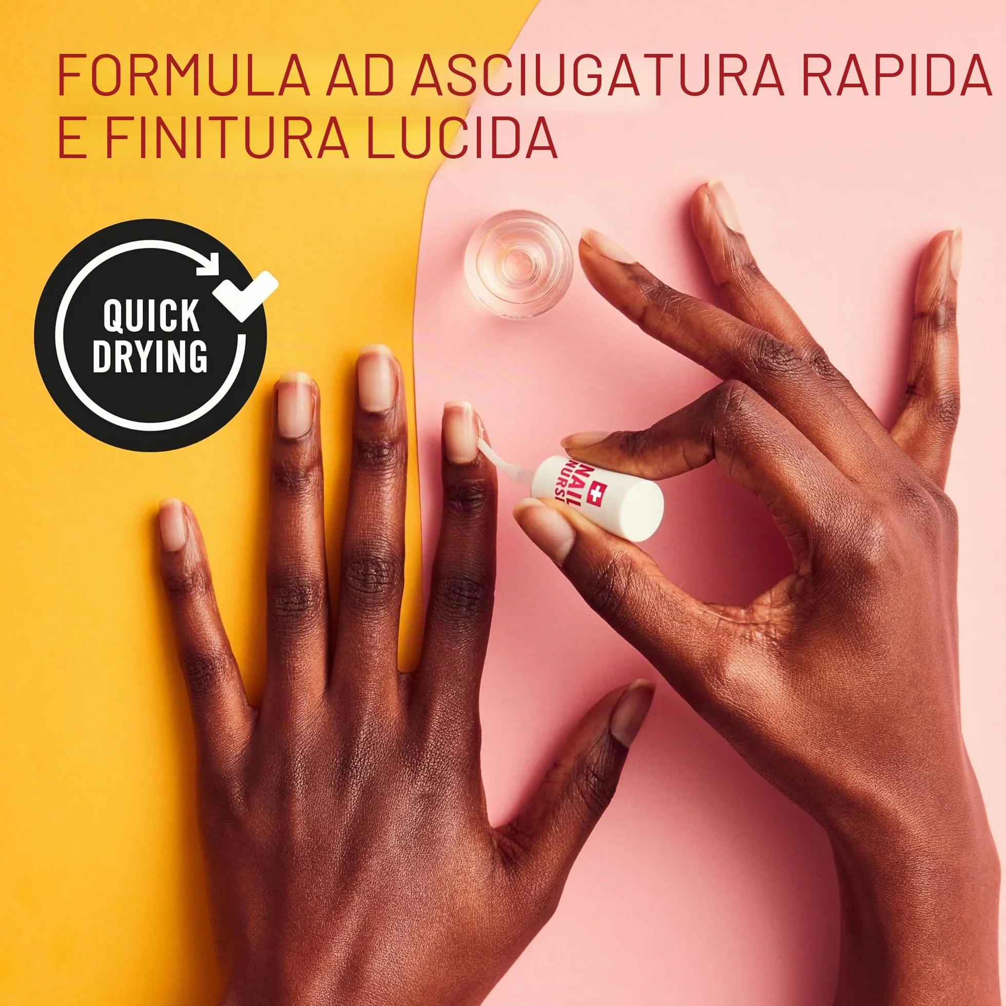 Rimmel London Nail Care Base & Top Coat 7 in 1 Rinforza 12ml