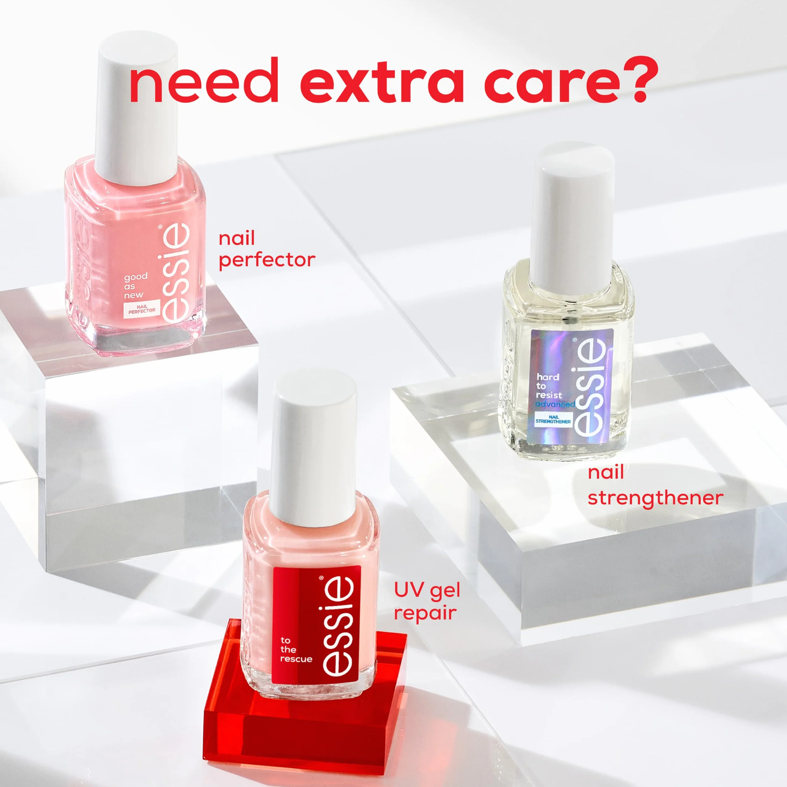 Essie Smalto per Unghie Gel Riparatore Cura Fortifica Unghie Danneggiate Finish Naturale Lucido Cheratina Ceramidi Tonalità 260 13,5 ml