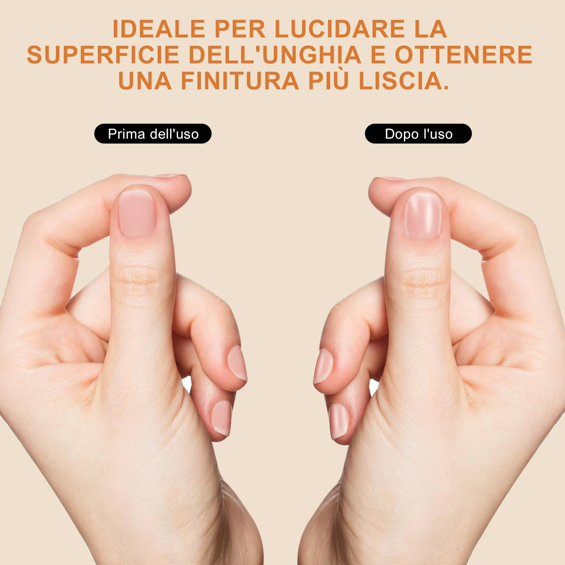 10 Pezzi Buffer Unghie Blocco((5 Bianchi e 5 Rosa), Strumenti per Manicure Professionale e Cura delle Unghie con Spugne Lucidanti per Rimodellamento e Finitura