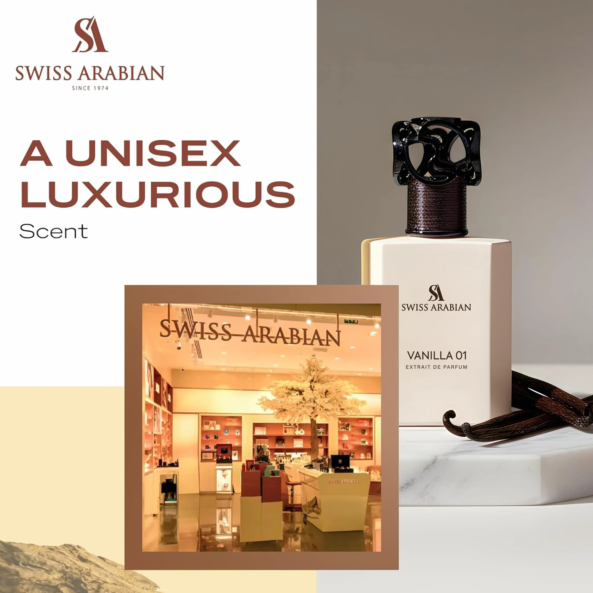 Swiss Arabian Vanilla 01 Estratto Di Fragranza 75ml