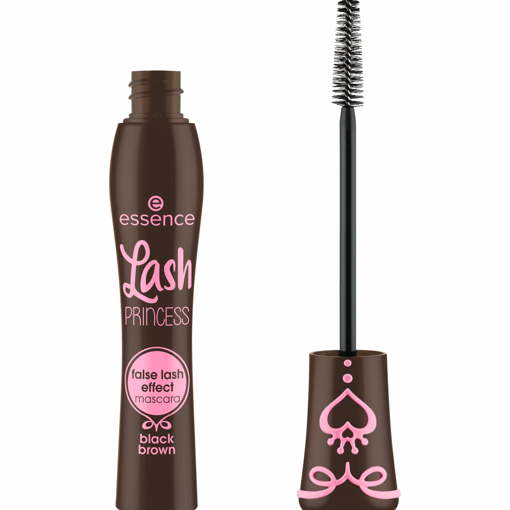 essence Lash PRINCESS false lash effect mascara marrone scuro 12ml volumizzante allungamento