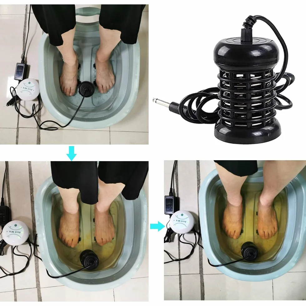 Disintossicazione per pediluvio spa array – ricambio array tondi per la pulizia del pediluvio ionico Detox (6)