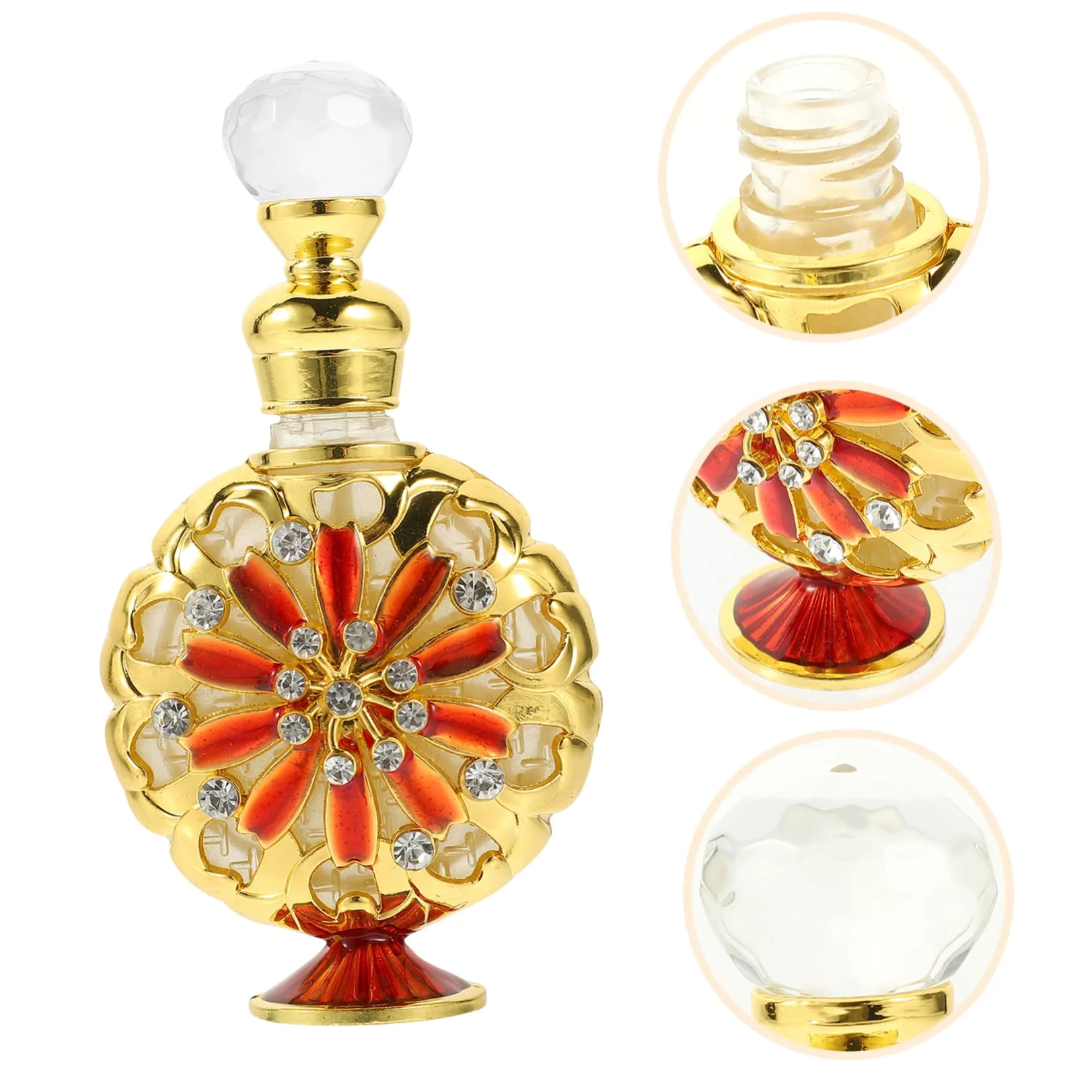2pezzi Bottiglia Di Profumo Vuota Da Viaggio Ricaricabile Con Design Elegante e Chiusura Ermetica Per Oli Essenziali e Profumi Per Uso Personale e Regali