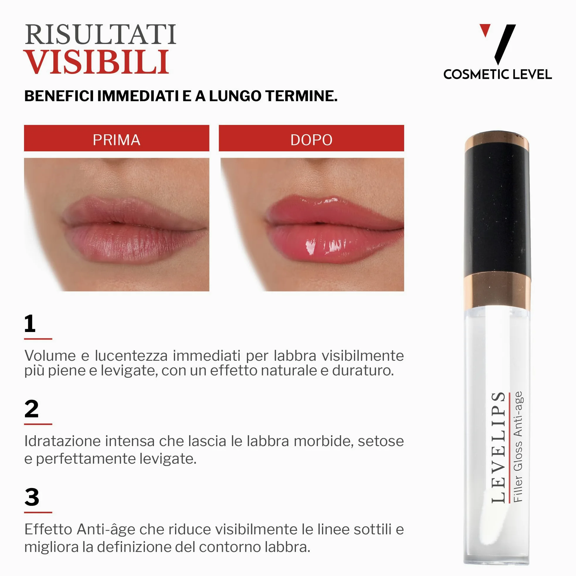 GROW & GLOW SET, EYELASH SERUM + FILLER GLOSS ANTI-AGE, LONG EYELASHES & PLUMPING LIPS, SET EDIZIONE LIMITATA