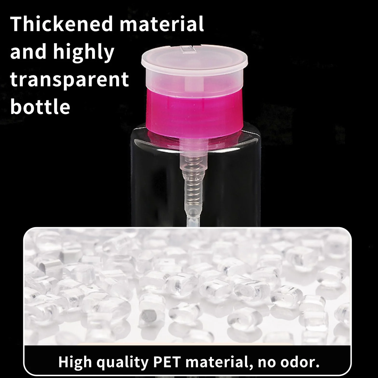 4 Pezzi Dispenser per Smalto,180 ml Flaconi a Pompa in Plastica, Bottiglie Ricaricabili per Detergenti e Liquidi Domestici, Contenitori da Viaggio Portatili Multiuso, Accessori per Casa e Cucina