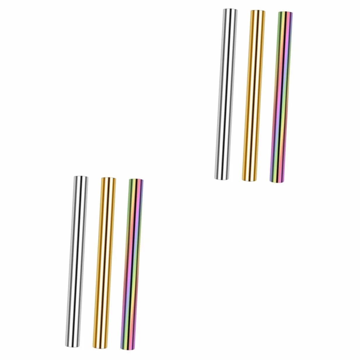 Healvian 6pezzi Magnet Stick Per Unghie Cat Eye Strumento Magnetico Per Manicure Inossidabile Design Cilindrico Per Effetti Unici Su Unghie Gel Professionale Per Nail Art