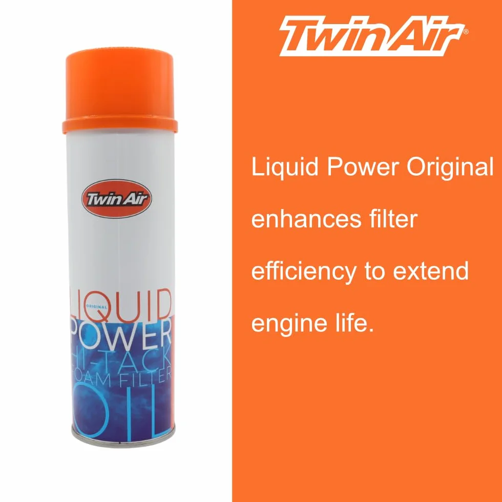 Liquid Power Twin Air 500 ml Olio Spray Rigenero filtri aria in spugna