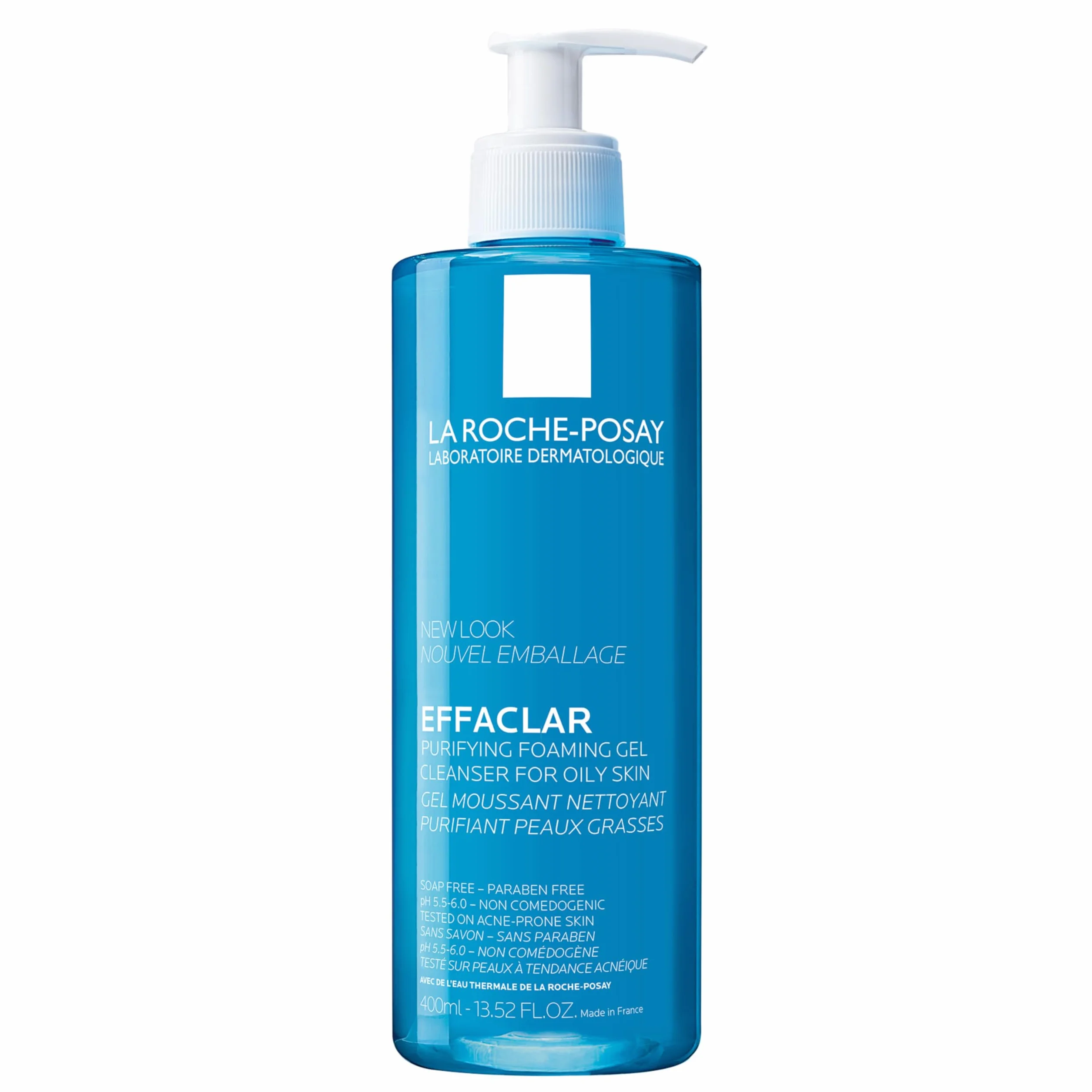 La Roche Posay Effaclar, Gel Detergente Schiumogeno, Per Pelli a Tendenza Acneica, Azione Purificante, Rimuove Sebo e Impurità + Routine Correlate a Questo Prodotto