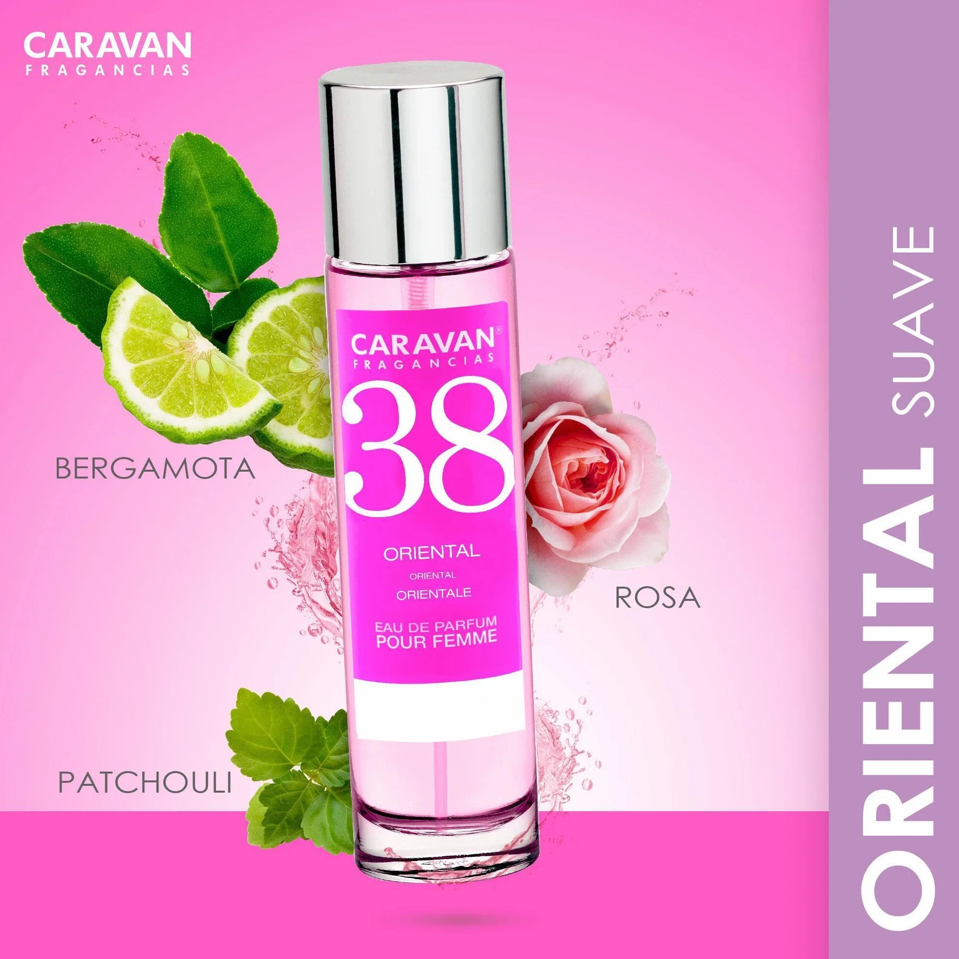 CARAVAN FRAGANCIAS Profumo da donna n. 47 da 150 ml + set di 10 flaconcini di fragranze femminili diverse da Caravan per scoprire nuovi aromi