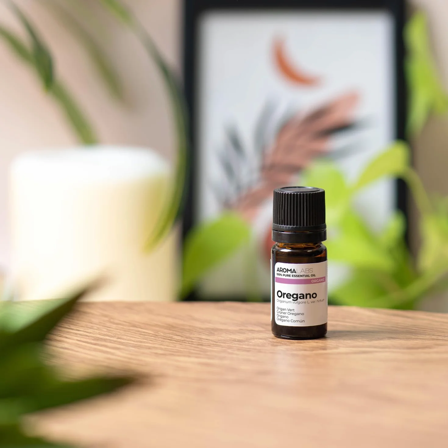 Olio Essenziale Origano Verde BIO Chemiotipizzato Certificato AB 5 mL Aroma Labs Difese naturali Made in France