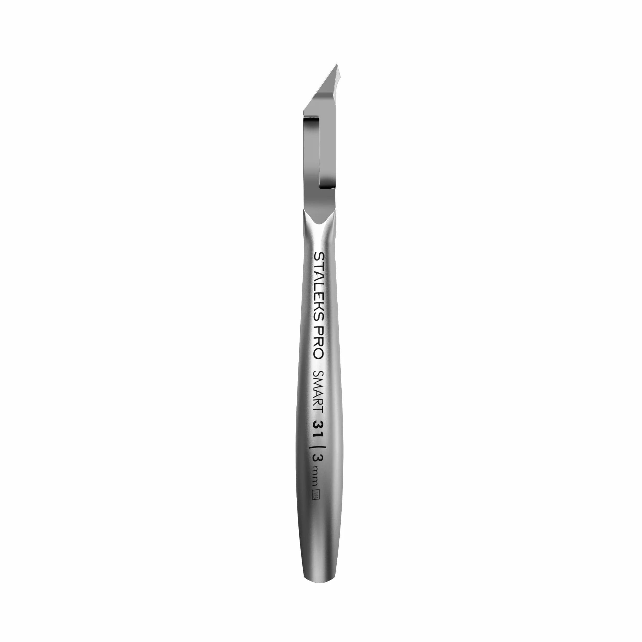STALEKS PRO by Natury Nails Pinza professionale per cuticole 3 mm. Acciaio inossidabile (Smart 30-3mm)
