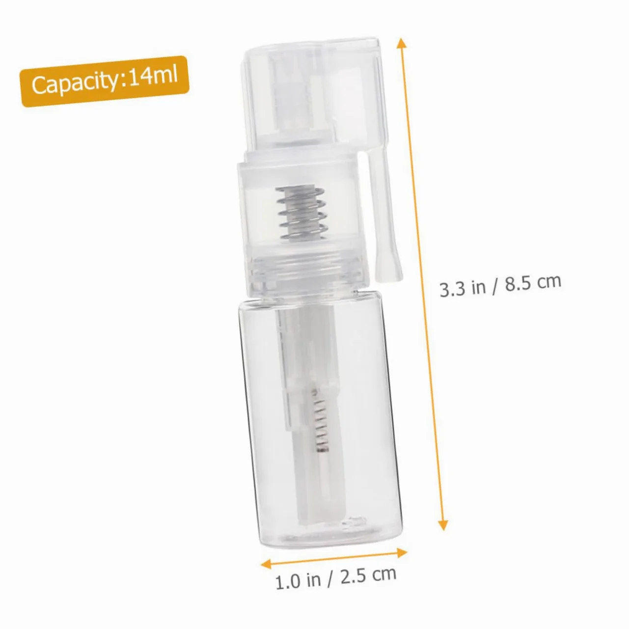 FRCOLOR 6 Pz flacone per polvere secca dosatore di liquidi spruzzatore bottiglie da viaggio bottiglie piccola bottiglia bottiglia di liquido per il trucco pp