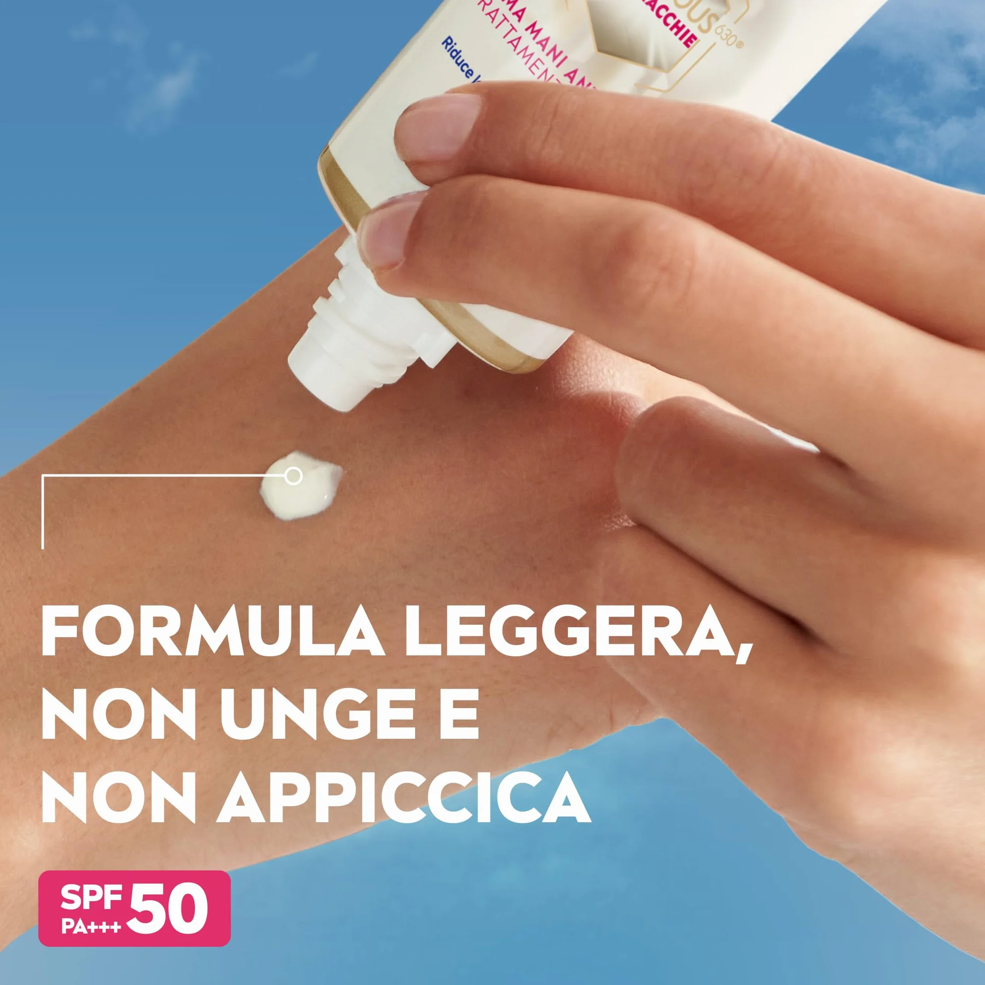 NIVEA Luminous630 Anti-Macchie Crema Mani Trattamento Avanzato SPF 15, 50 ml, Crema mani antiage e antimacchie, con Acido Ialuronico e Thiamidol brevettato, per mani secche e screpolate