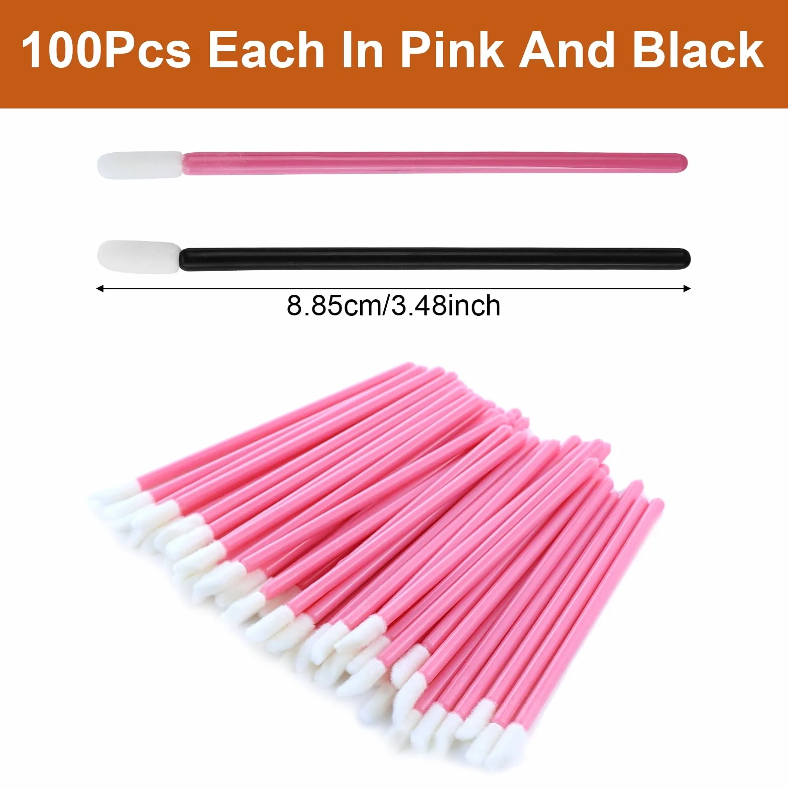 200Pz Monouso Pennelli per Labbra, Spazzole di Rossetto Usa e Getta, Lip Gloss Applicatore, Micro Pennelli Labbro, Applicatore Bacchette per Labbra Correttore, Strumenti per Bellezza Trucco