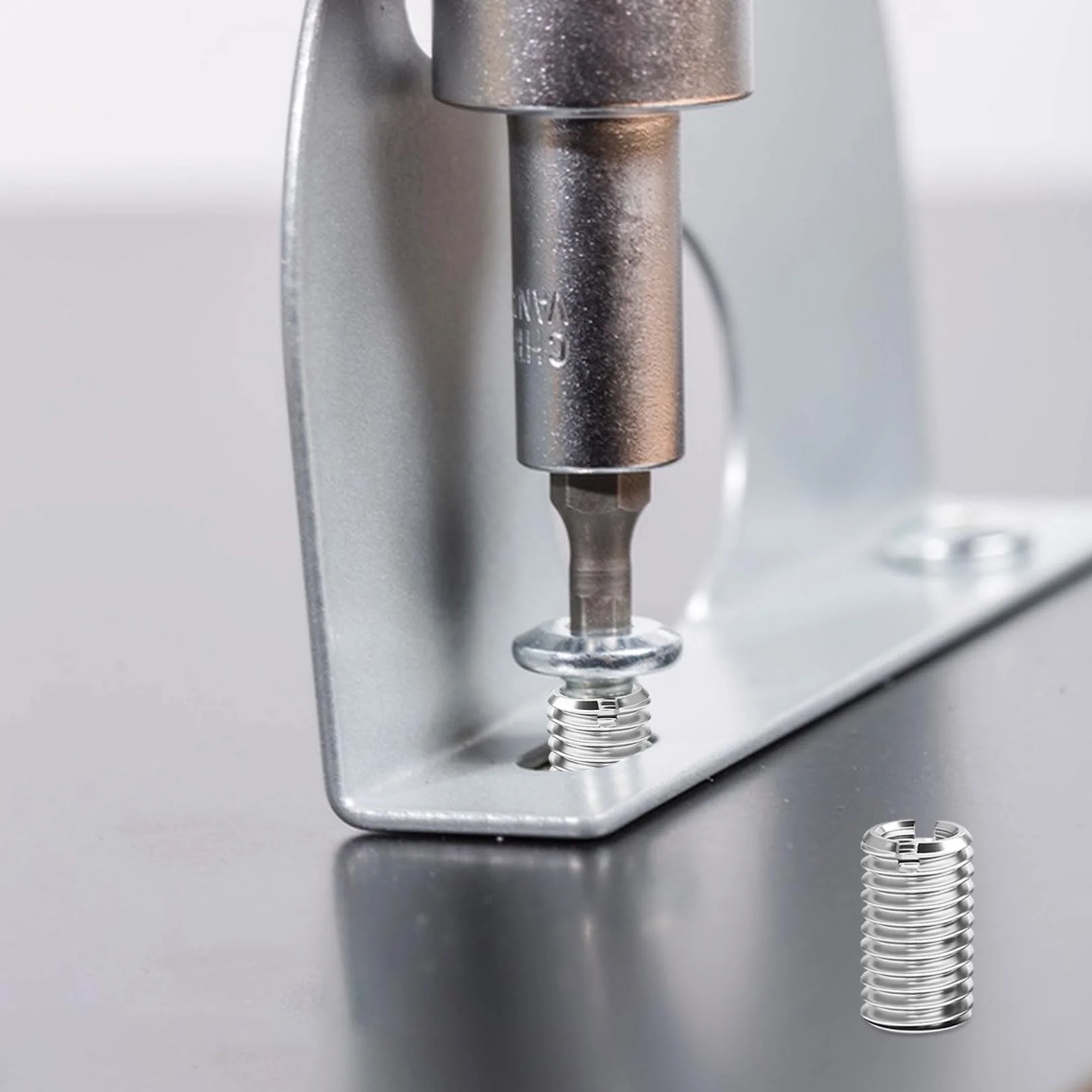 Boccole Filettate in Acciaio Inox M10 a M8 Inserti Filettati per Riparazione Filettature