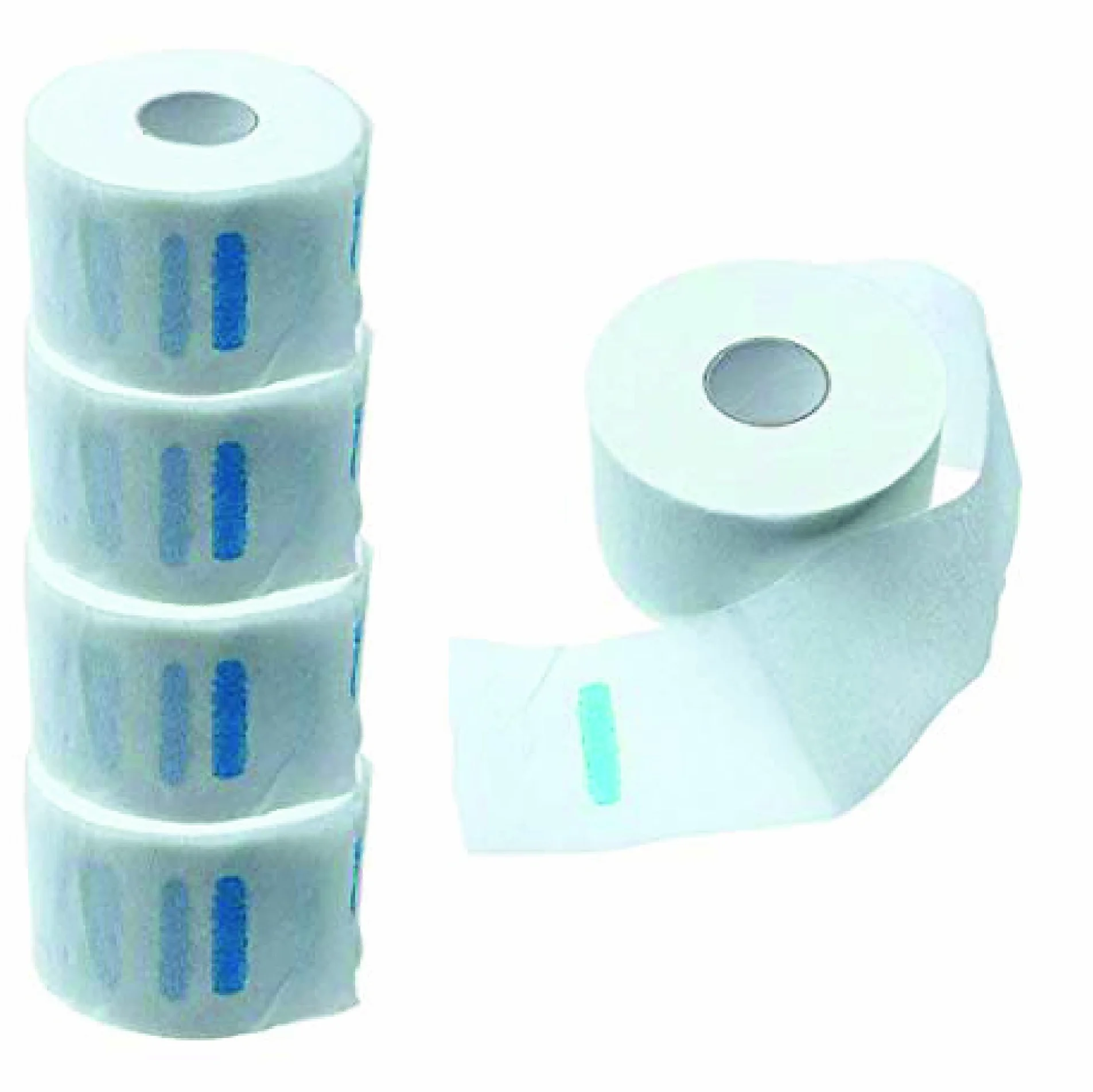 The Shave Factory Halsstrips Per Kappers - 5 Rotoli Da 100 Strisce - Kroos Nekbeschermer Per Una Comoda Lametta Da Barba Con Una Speciale Carta Da Collo Kroos Per La Rimozione Dei Peli
