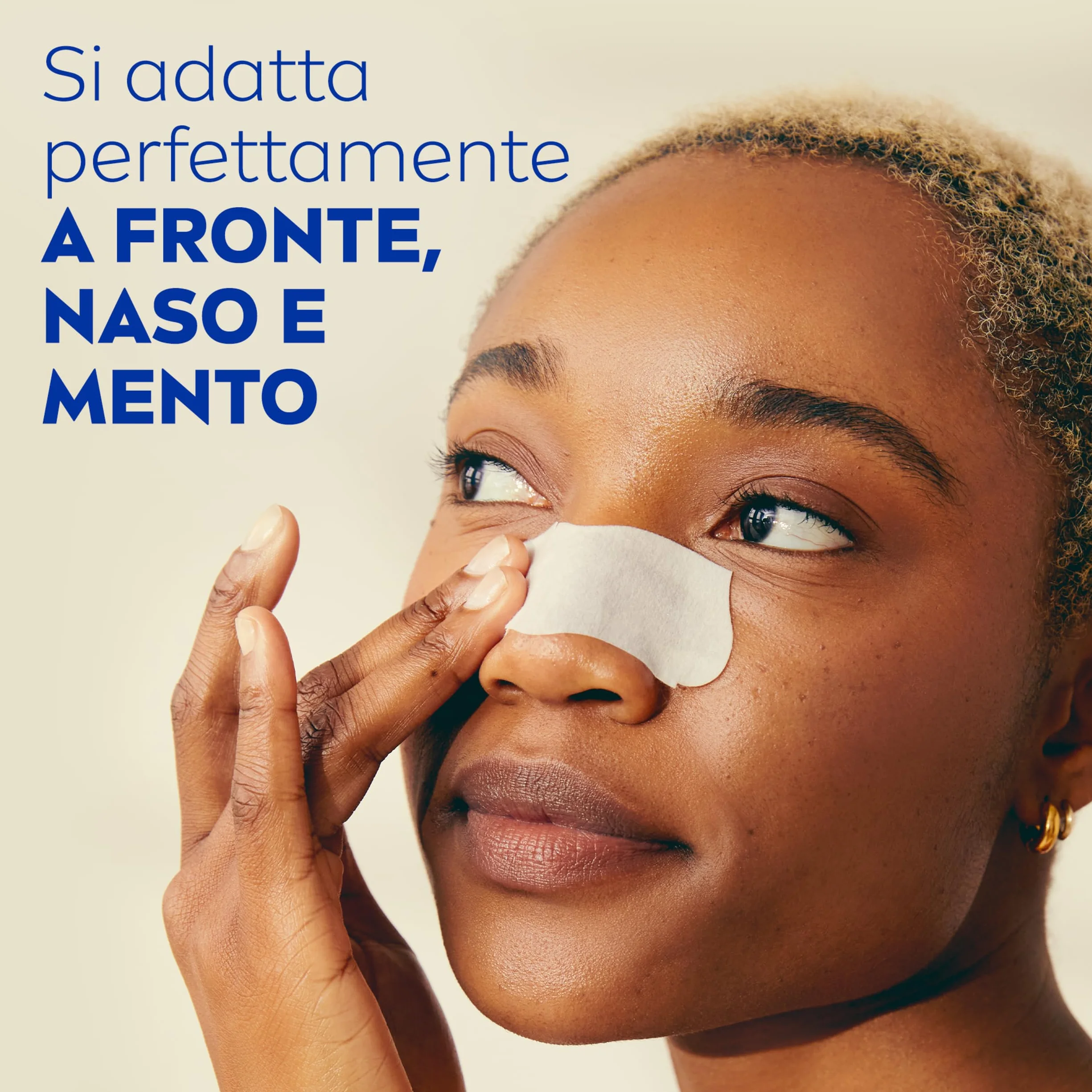 NIVEA Clear-Up Strips Zona T Cerotti punti neri in confezione da 3 x 6 pezzi, Cerotti anti-imperfezioni per la pulizia viso e NIVEA Soft Mini crema viso, corpo e mani da 25 g in omaggio