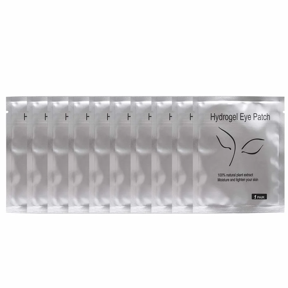 Patch Ciglia 50pcs Patch Extension Ciglia Cuscinetti per Gel per Occhi Eye Gel Pads