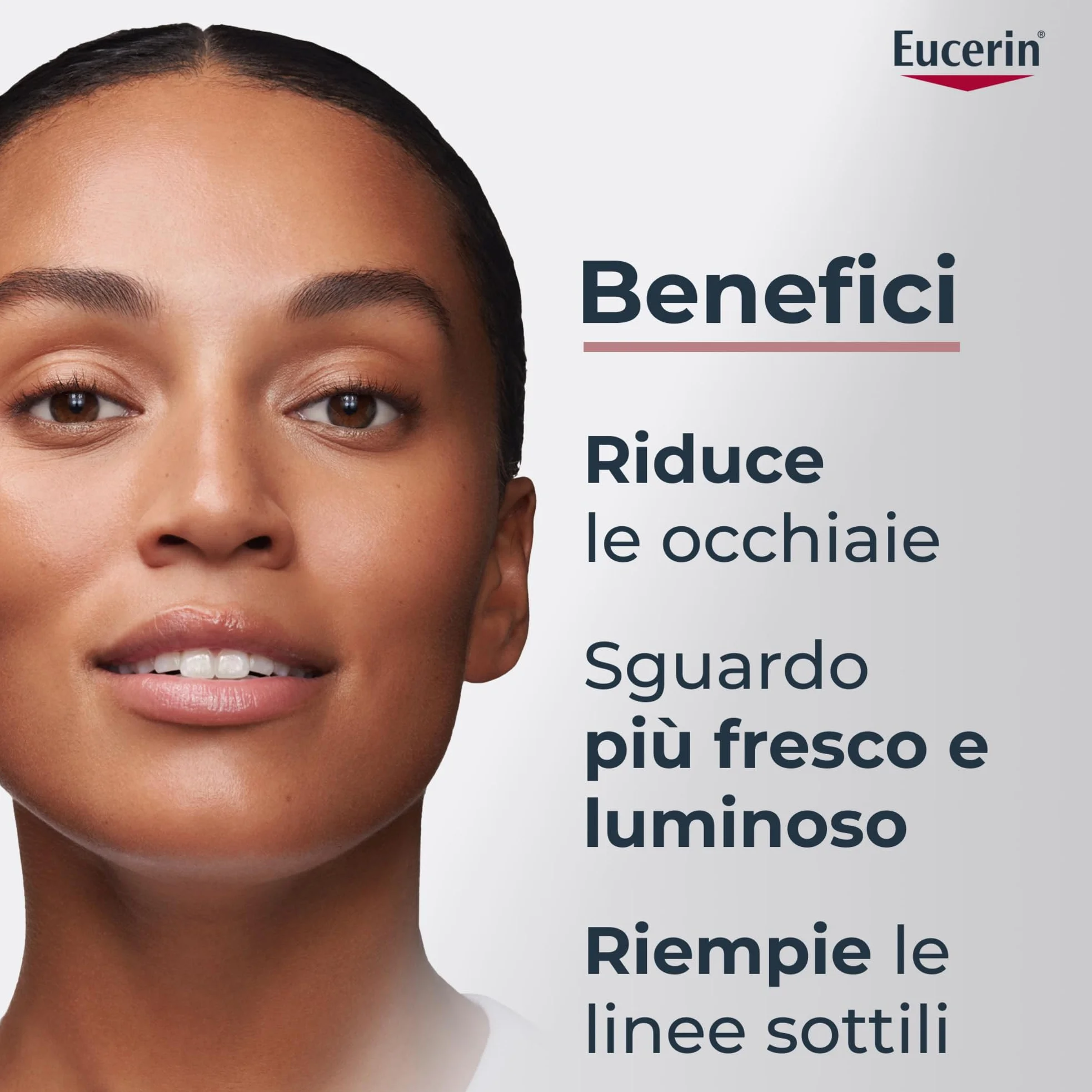 Eucerin Anti-Pigment Contorno Occhi Illuminante Correttore Occhiaie 15 ml, Crema contorno occhi per uno sguardo luminoso, Crema occhiaie brune e bluastre arricchita con Acido Ialuronico