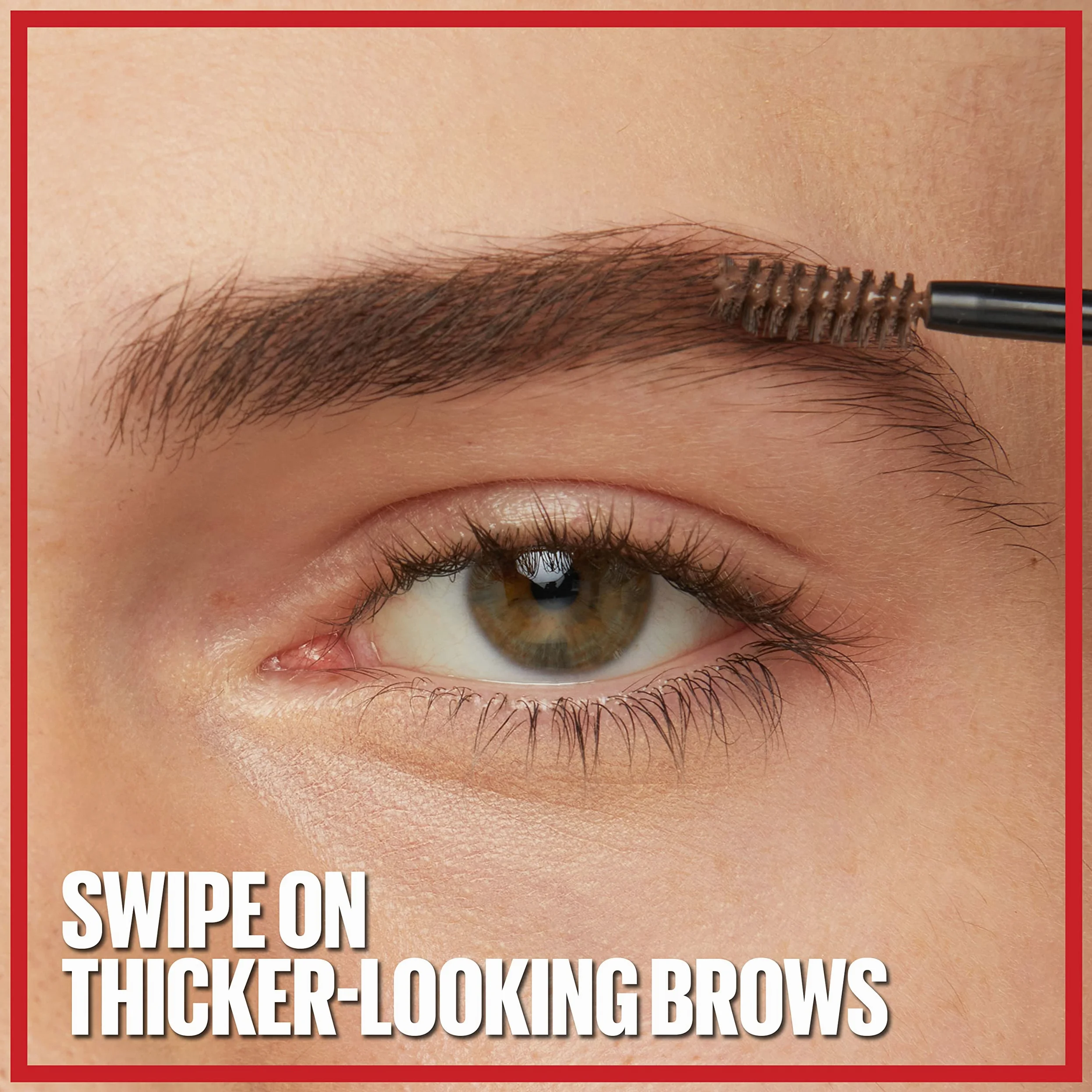 Maybelline Maybelline Tattoo Studio, gel per sopracciglia impermeabile, tintura per sopracciglia che dura fino a 36 ore, marrone medio, 257 marrone medio, 0,2 once